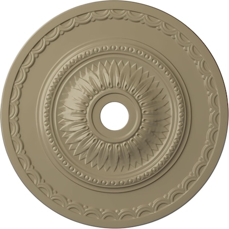 Sunflower Ceiling Medallion (Fits Canopies Up To 5 5/8), 29 1/2OD X 3 5/8ID X 1 5/8P